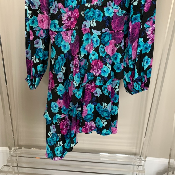 AFRM Ruffle Cutout Back Long Sleeve Dress - Picture 6 of 9